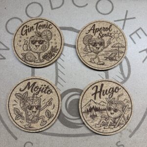 Collection Cocktails — lot de 4