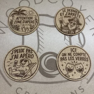 Collection Vive l’apéro — lot de 4