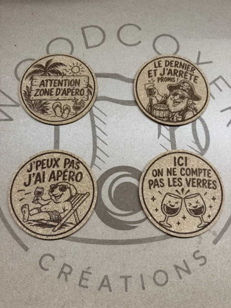Collection Vive l’apéro — lot de 4